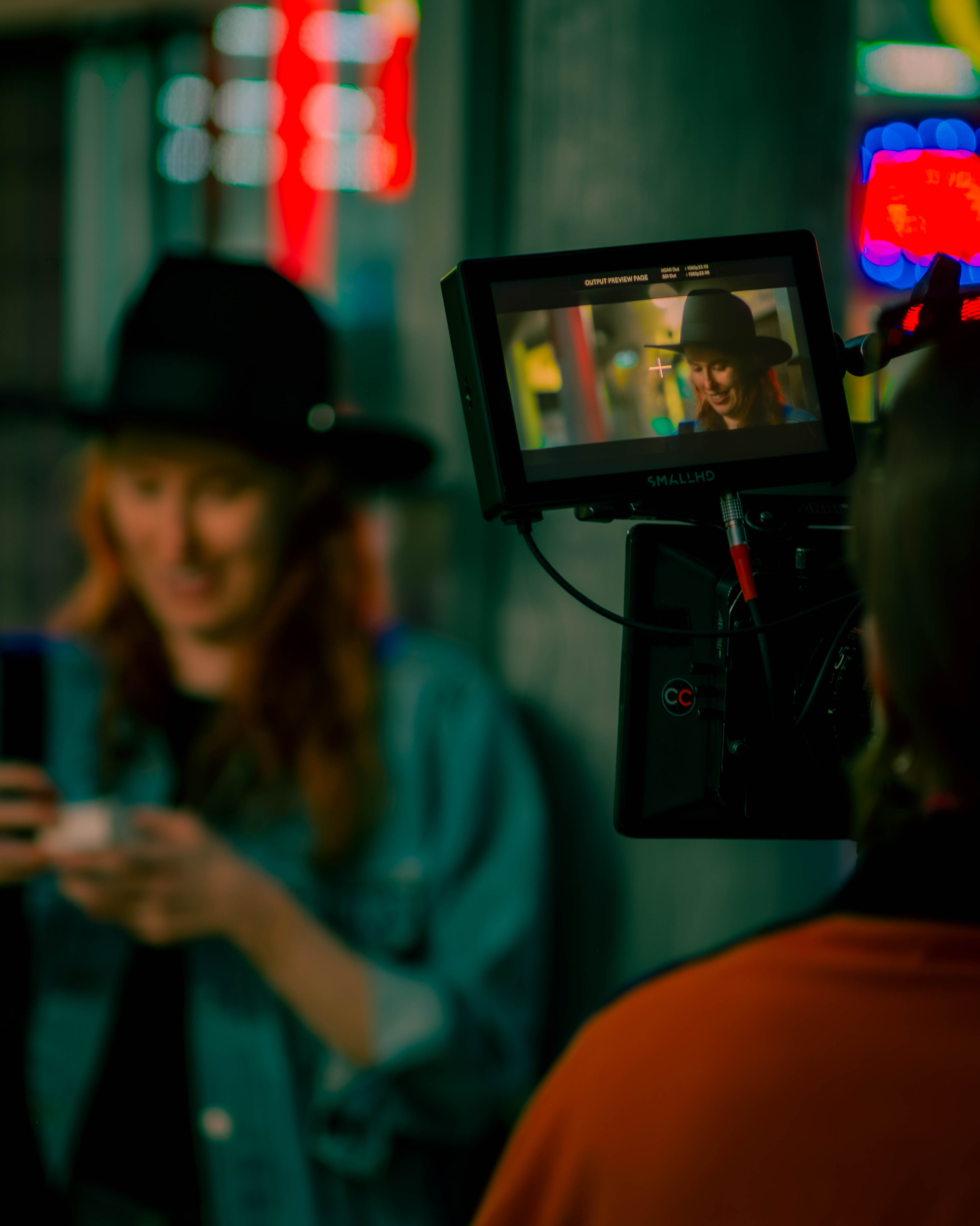 behind the scenes